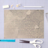 Damask- en Typewriter-tekst Tissuepapier (Craft)