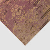 Damask Ephemera Design Serie #11 Tissuepapier (Detail)
