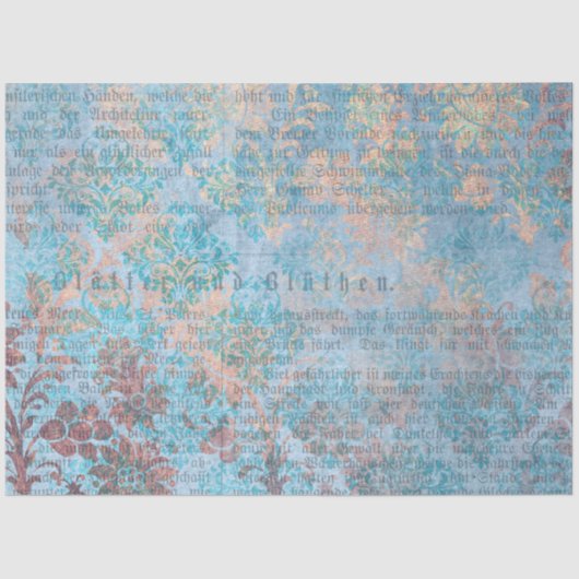 Damask Ephemera Design Series #7 Tissuepapier (Voorkant)