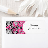 Damask Étiquettes (En situation)