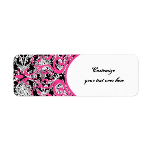 Damask Étiquettes (Devant)