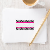 Damask Étiquettes De Courrier Pour Les Clients Mar (En situation)