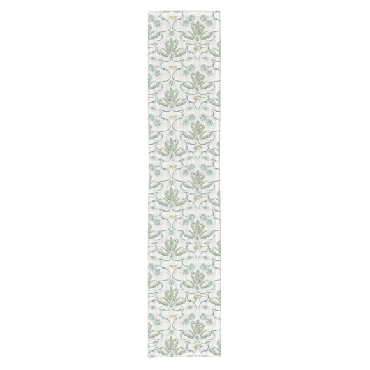 Damask Fern Korte Tafelloper (Voorkant)