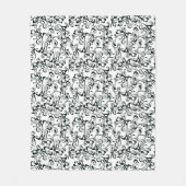 Damask Fleece Deken (Voorkant)