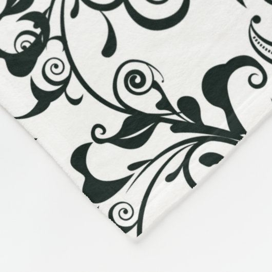 Damask Fleece Deken (Hoek)