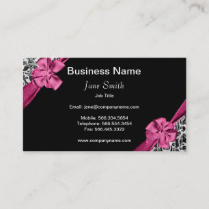Damask Floral Visitekaartjes
