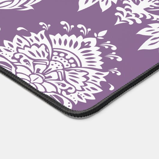 Damask Français Lilac Couleur de base Complet (Coin)