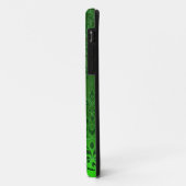 DAMASK GEM MONOGRAM green Case-Mate iPhone Case (Achterkant/links)