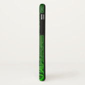 DAMASK GEM MONOGRAM green Case-Mate iPhone Case (Achterkant/links)