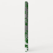 DAMASK GEM MONOGRAM green white Case-Mate iPhone Case (Achterkant/links)