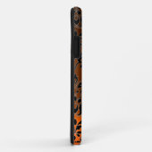 DAMASK GEM MONOGRAM oranje Case-Mate iPhone Case (Achterkant/rechts)