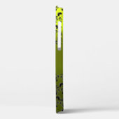 DAMASK GEM MONOGRAM Yellow Case-Mate iPhone Case (Achterkant / Links)