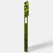 DAMASK GEM MONOGRAM Yellow Case-Mate iPhone Case (Achterkant / Rechts)