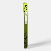 DAMASK GEM MONOGRAM Yellow Case-Mate iPhone Case (Achterkant / Links)