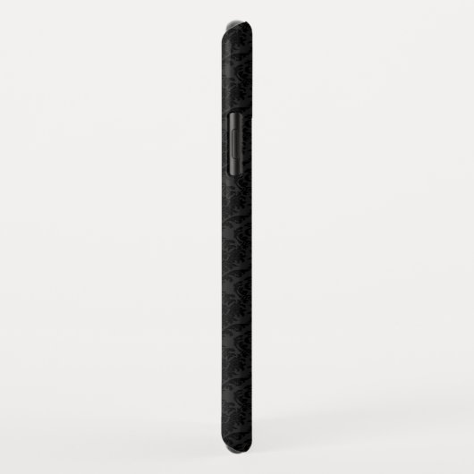 Damask & Gold Glitter Case-Mate iPhone Case (Achterkant/rechts)