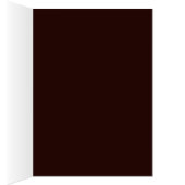 Damask Golden Feuille Mariage Numéro de table Cart (Intérieur (Droit))