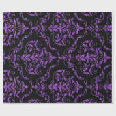 Damask Gothic Glint Cadeaupapier (Vlak)