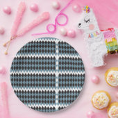 Damask Graphics Gras Illustratie Hoog, Papieren Bordje (Feest)