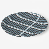 Damask Graphics Gras Illustratie Hoog, Papieren Bordje (Gekanteld)