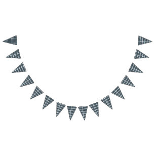 Damask Graphics Gras Illustratie Hoog, Vlaggetjes