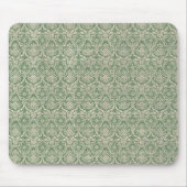 Damask Green Pattern Muismat (Voorkant)