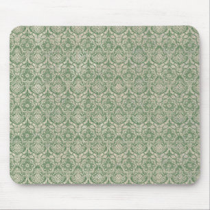 Damask Green Pattern Muismat