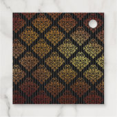  Damask Griffon Bedankjes Labels (Achterkant)