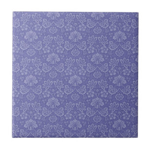 Damask in Blue Tegeltje
