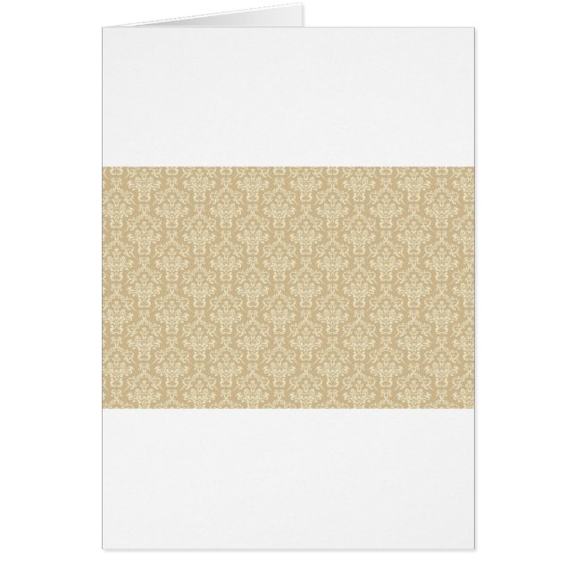 Damask in crèmekleur (Voorkant)