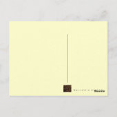 Damask in the Dark ~ Carte postale / Invitation (Dos)