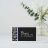 Damask Interior Designer Visitekaartje (Staand voorkant)