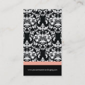 Damask Interior Designer Visitekaartje (Achterkant)