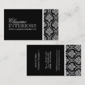Damask Interior Designer Visitekaartje (Voorkant / Achterkant)