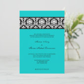 Damask Kaart (Staand voorkant)