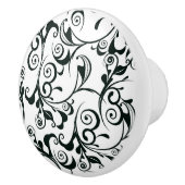 Damask Keramische Knop (Rechts)