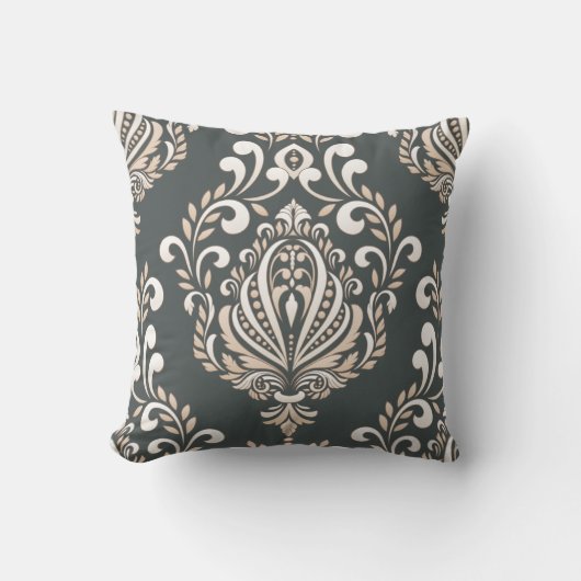 Damask Koninklijk Kussen (Voorkant)