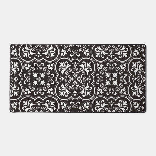 Damask Licorice Couleur Damask Design (Recto)