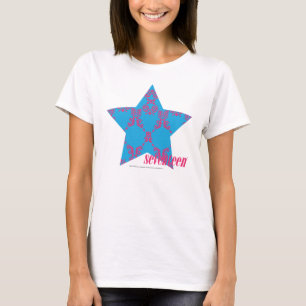 Damask Magenta-Aqua 2 T-shirt