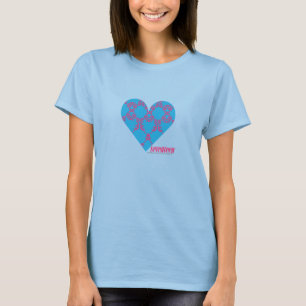 Damask Magenta-Aqua 3 T-shirt