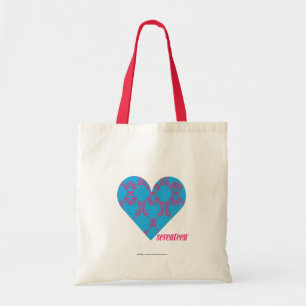 Damask Magenta-Aqua 3 Tote Bag
