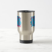 Damask Magenta-Aqua 4 Reisbeker (Center)