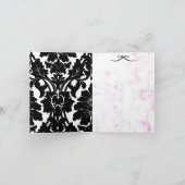 Damask Me ~ Carte / Invitations (Intérieur)