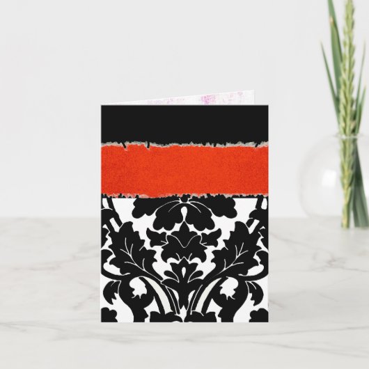 Damask Me ~ Carte / Invitations (Devant)