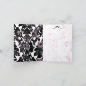 Damask Me ~ Cartes / Invitations (Intérieur)