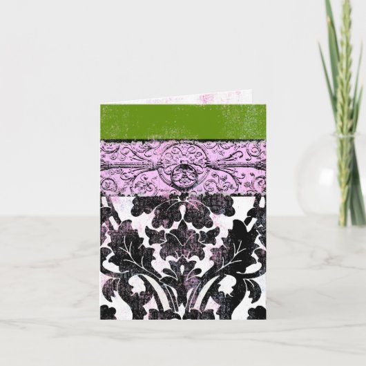 Damask Me ~ Cartes / Invitations (Devant)