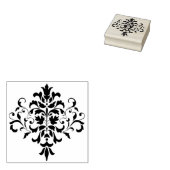 Damask Mehndi Art Stamp Rubberstempel (Gestempeld)