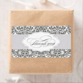 damask merci étiquette (En situation)