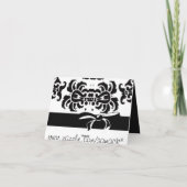Damask Merci - Noir et Blanc (Dos)
