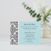 Damask Modern Invitation (Debout devant)