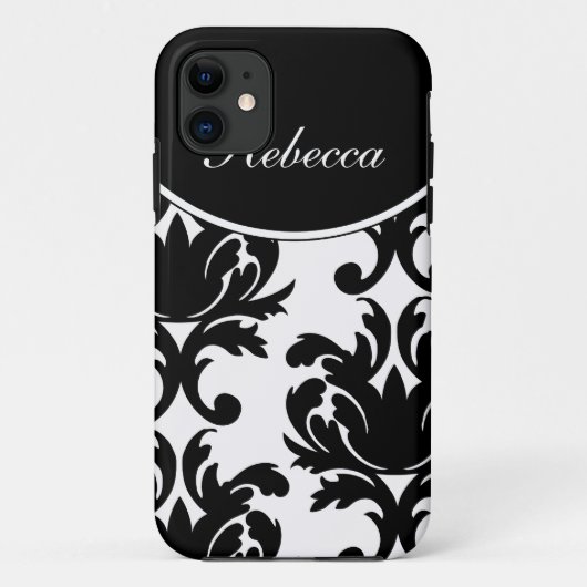 Damask Monogram iPhone 5 Hoesjes (Achterkant)